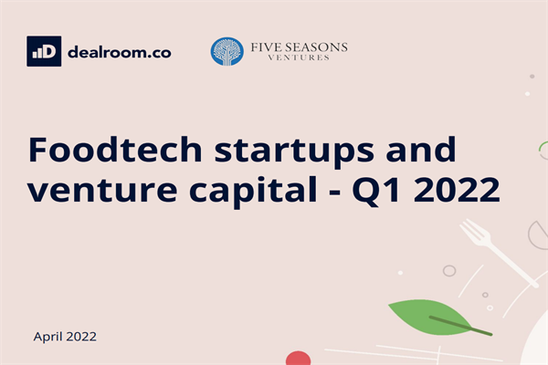 Dealroom：2022年第一季度食品科技初创企业和风险投资报告.pdf(附下载)