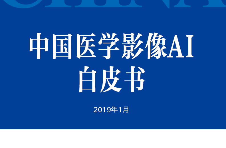 动脉网：中国医学影像AI白皮书(附下载地址)