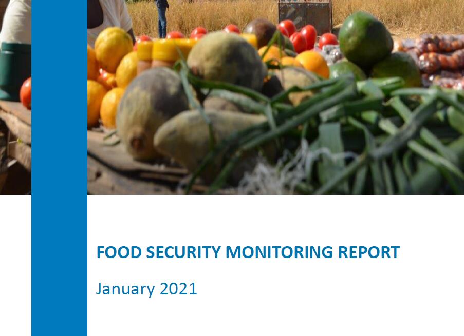 2020-2021年津巴布韦粮食市场报告：2021年1月玉米谷物平均价格上涨了9%