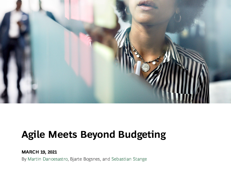 波士顿咨询公司：敏捷的工作方式促进组织变革