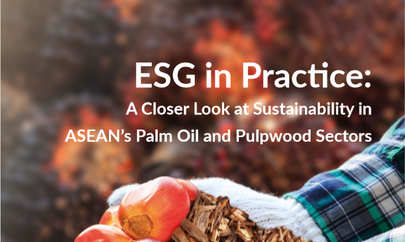 SIIA：东盟农林业可持续性发展ESG投资报告