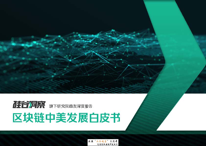 硅谷洞察：2018区块链中美发展白皮书（附下载地址）