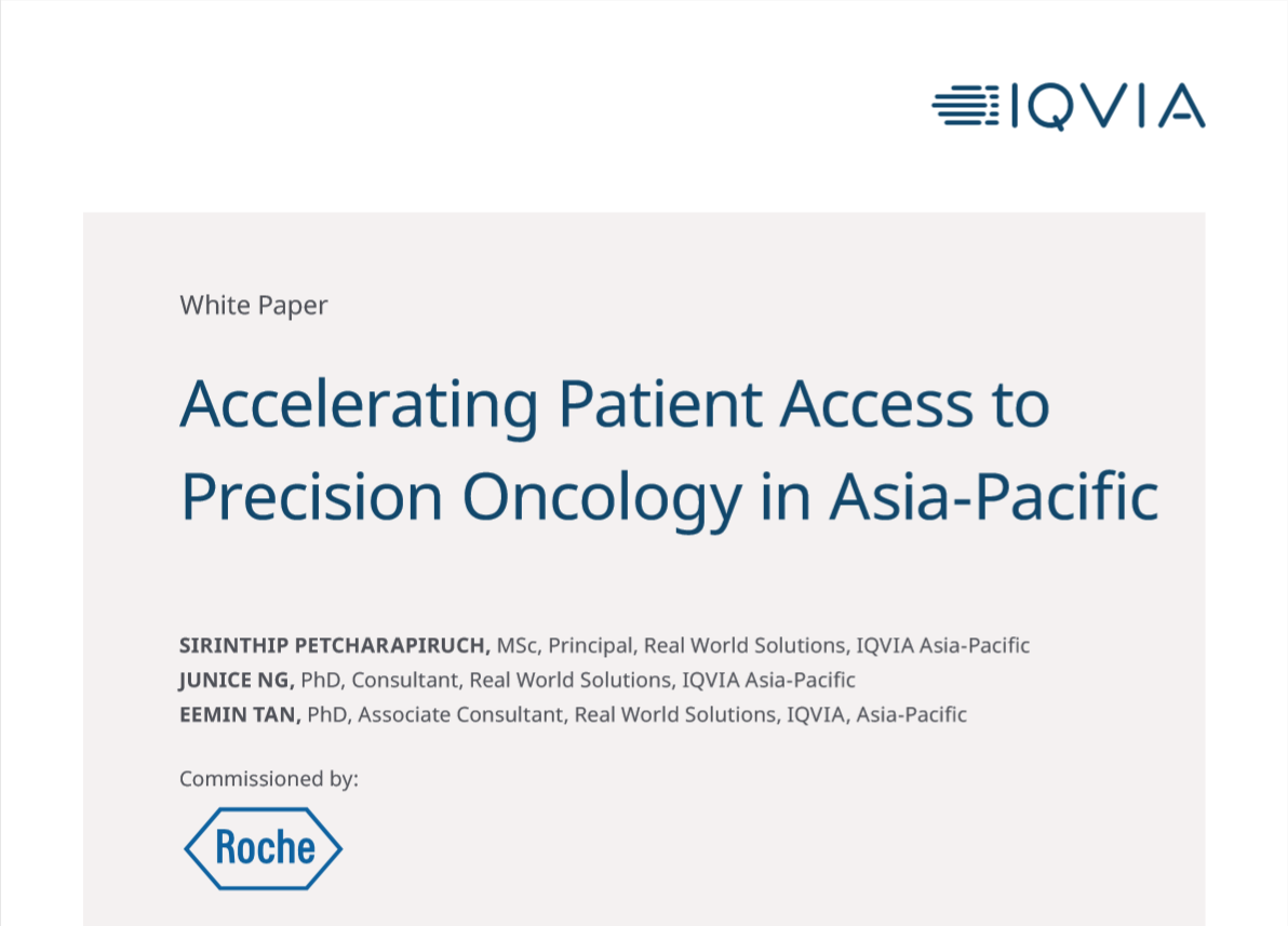 促进亚太地区精准肿瘤学发展的一些建议