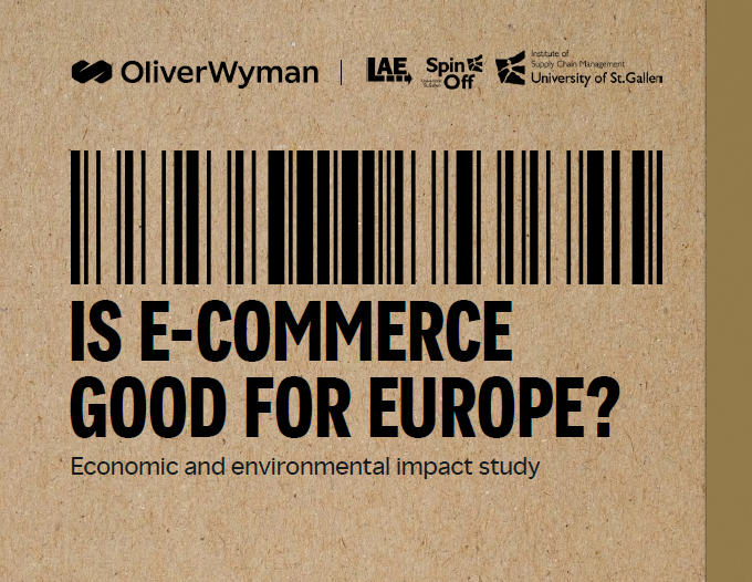 欧洲国家实体零售增长：在线销售平均每年增长16.0%