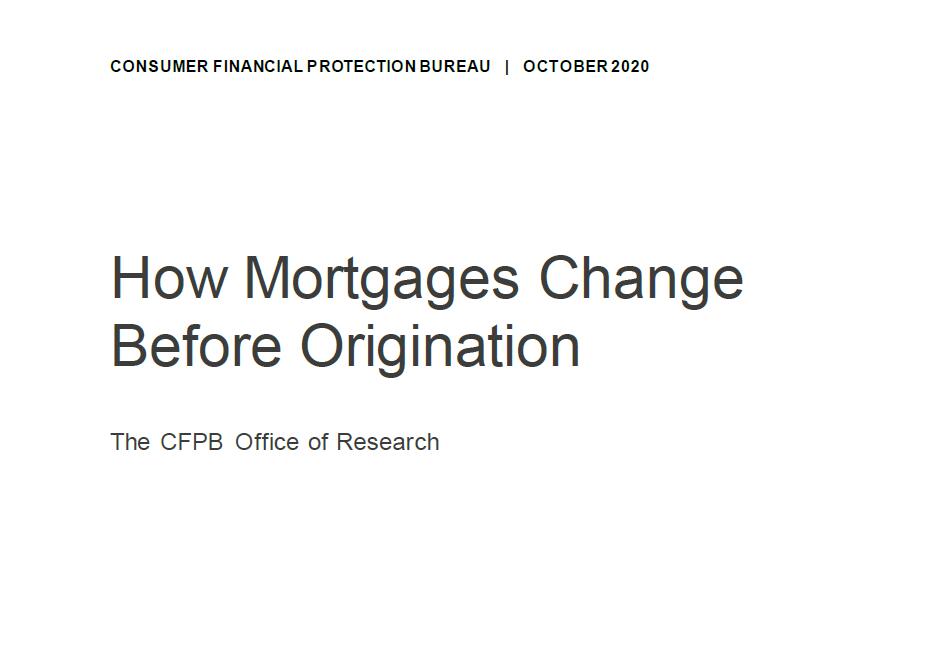 美国消费者金融保护局：抵押贷款发放前披露表格的数目是如何分布的？