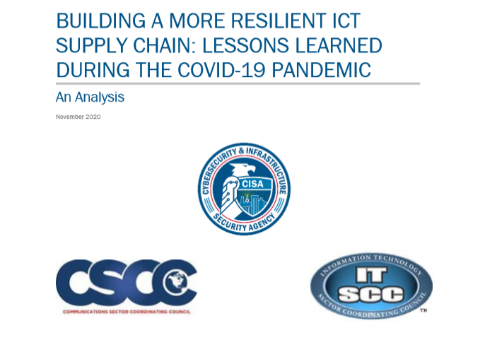 新冠肺炎疫情揭露了信息和通信技术供应链的什么问题?