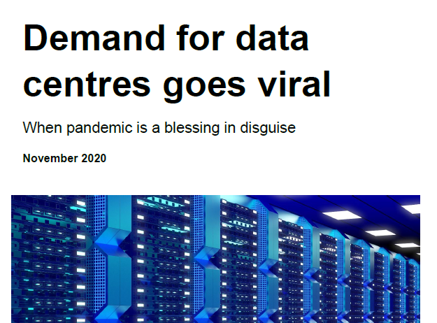 2020年对数据中心的需求分析报告：数据需求在COVID-19疫情下因祸得福 - Crisil（附下载）