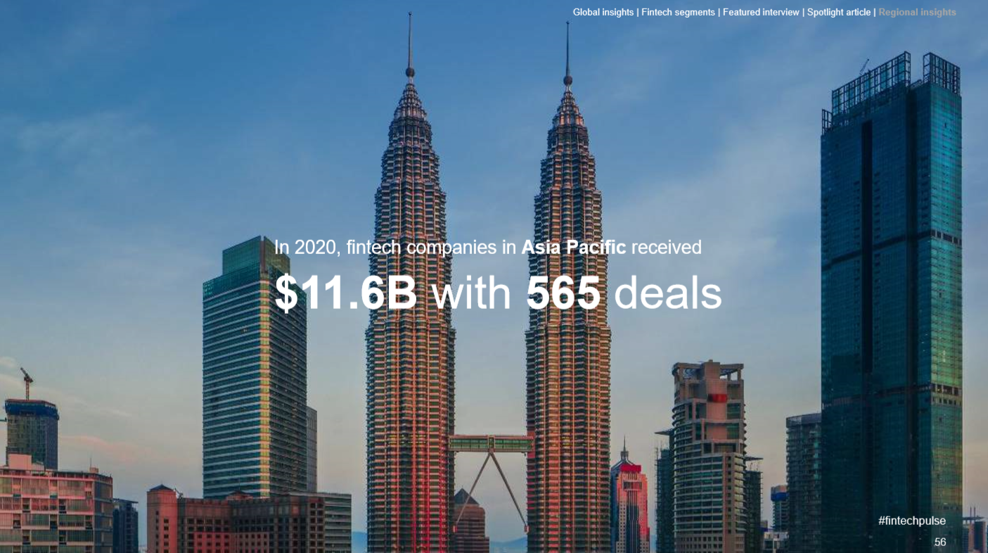 毕马威(KPMG)：2020年亚太地区金融科技发展情况报告