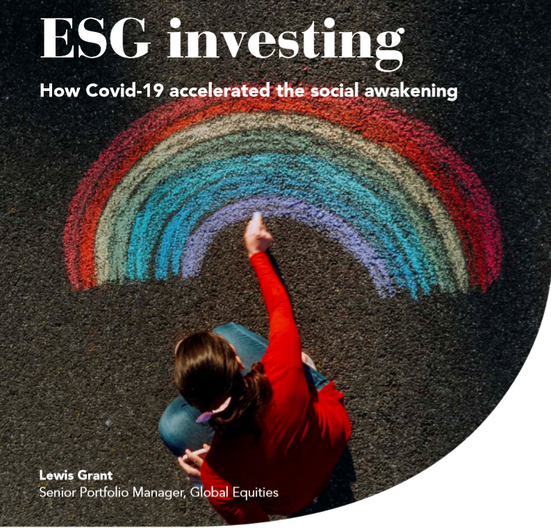 疫情时期ESG投资处于有利地位