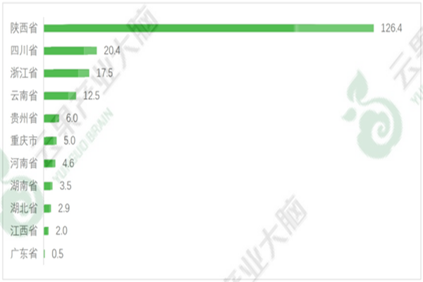 中国猕猴桃种植的第一大省是谁？产量有多少？详细介绍