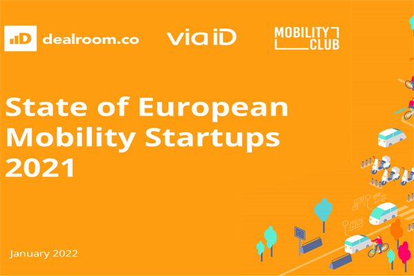 Dealroom：2021年欧洲移动出行创业公司状况报告(pdf版)