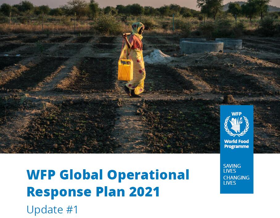2021年全球粮食署应对计划：2021年目标受益人数可能会超过1.2亿人