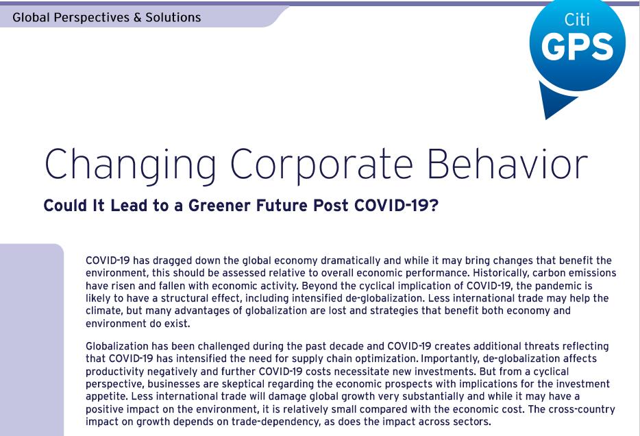 商务旅行减少对环境和经济的影响分析