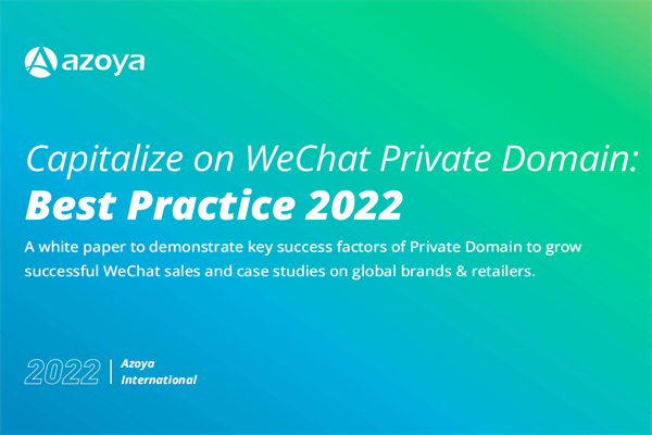 Azoya Consulting：2022年微信私域流量运营最佳实践白皮书.pdf(附下载)