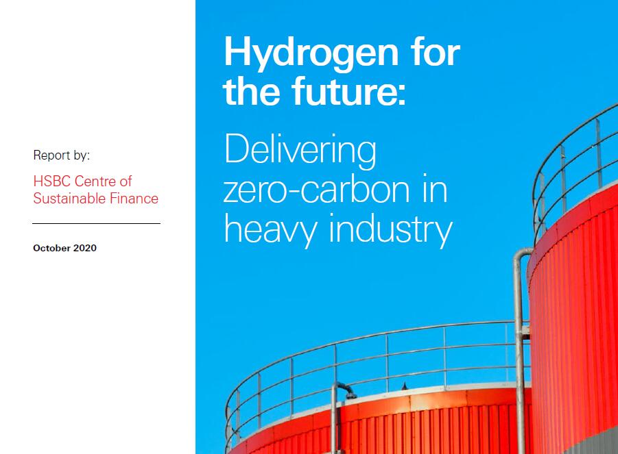 未来的氢帮助实现脱碳：到2050年，氢燃料产量将上升到20%左右