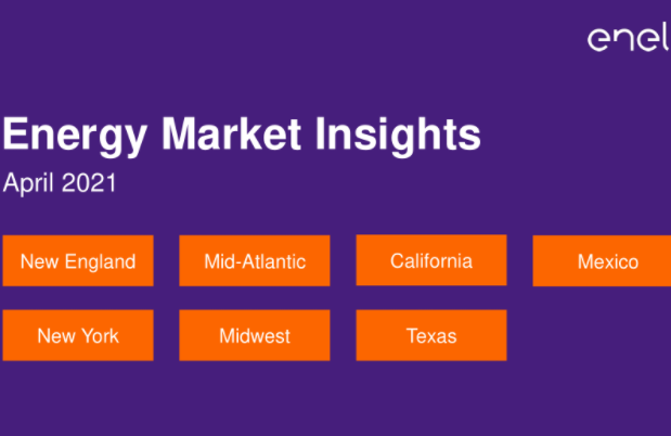 EnelX发布2021年全球能源市场报告：新英格兰计划2050实现净零排放