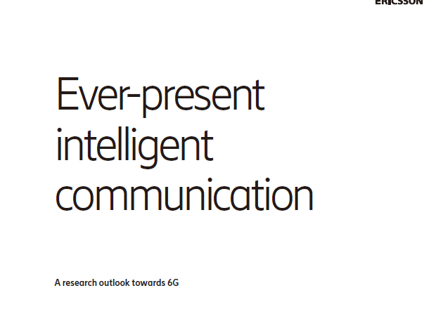 2020年智能通信报告：6G研究展望 - 爱立信