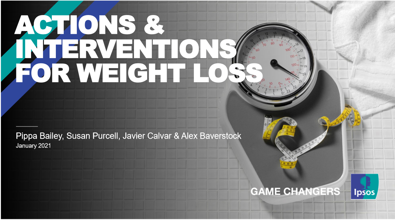 益普索全球减肥调查：健康饮食与锻炼——世界公认最有效的减肥方法