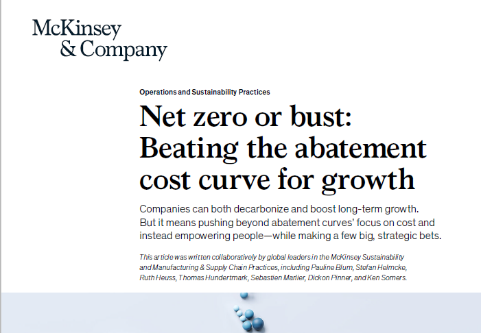 企业零净排放：2030年塑料回收将为化工行业带来600亿美元的增长