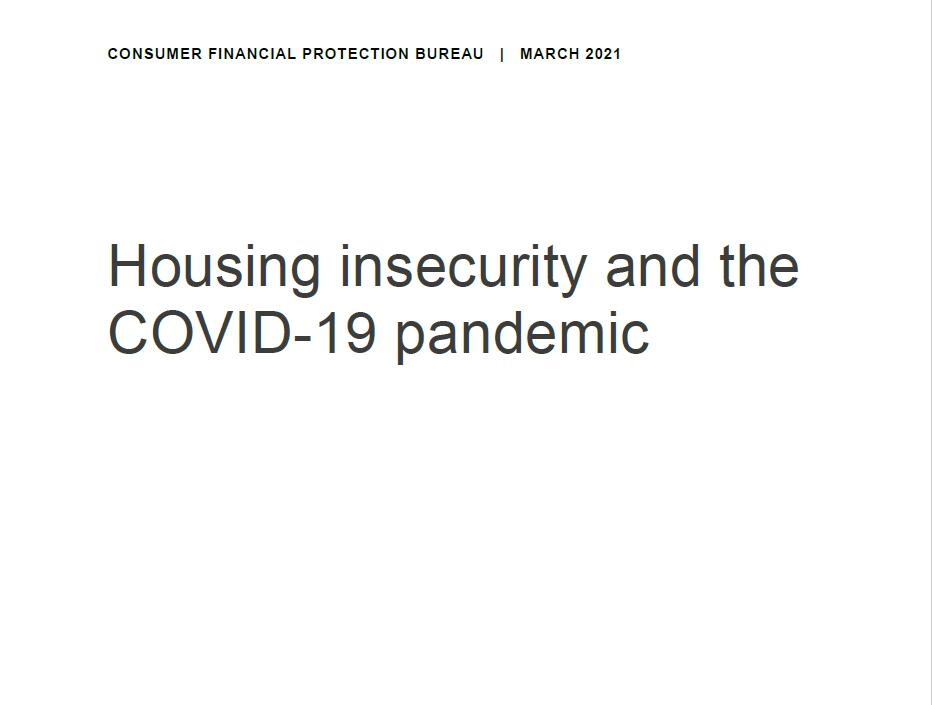 疫情对美国住房不安全问题的影响：估计有880万户租房家庭拖欠租金