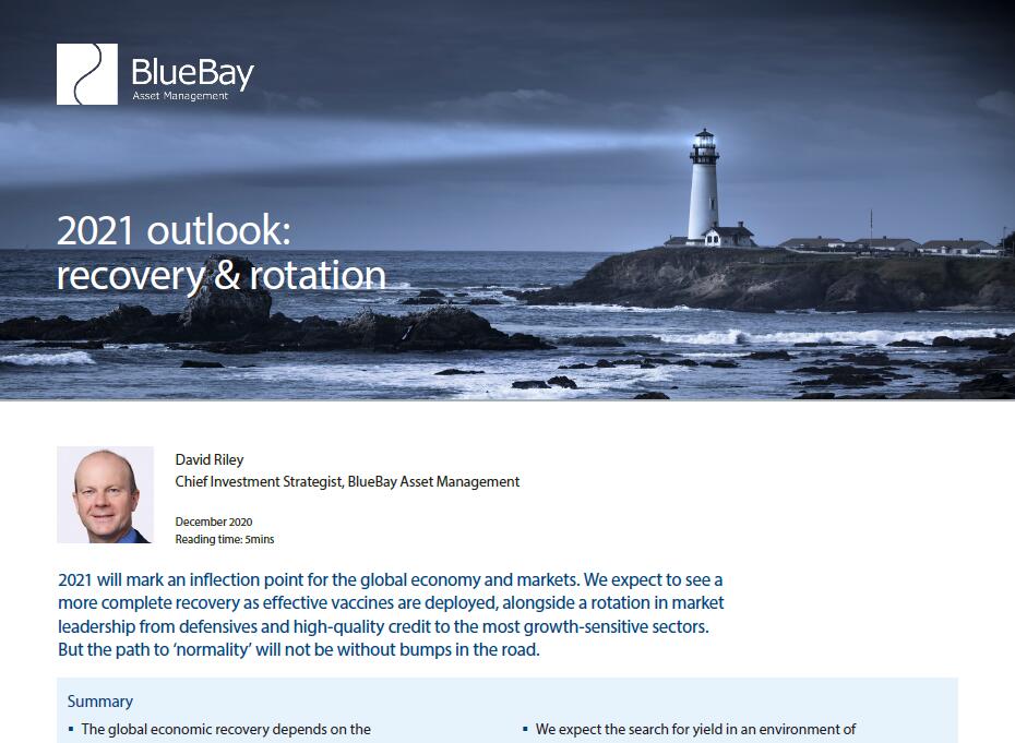 2021年新冠肺炎疫苗促进全球经济复苏