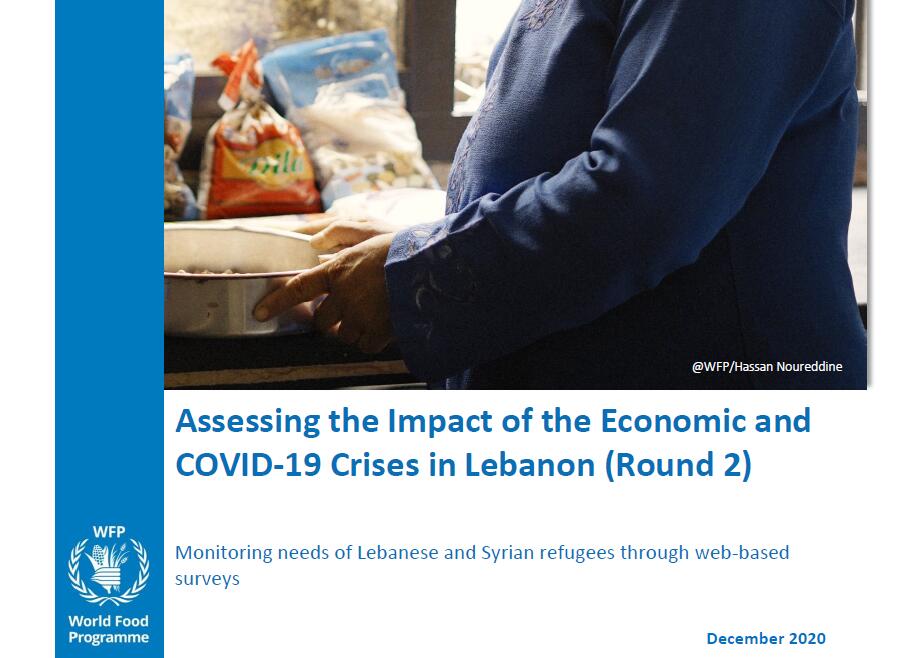 2020年黎巴嫩经济影响报告：首都爆炸毁坏了储存全国85% 谷物的粮食设施