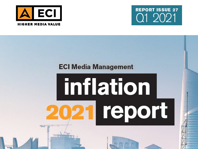 全球媒体行业通胀趋势：电视价格在2021年可能会上涨