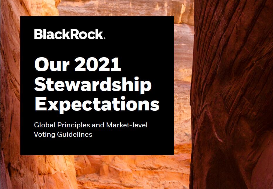 贝莱德集团：2021年企业管理期望报告