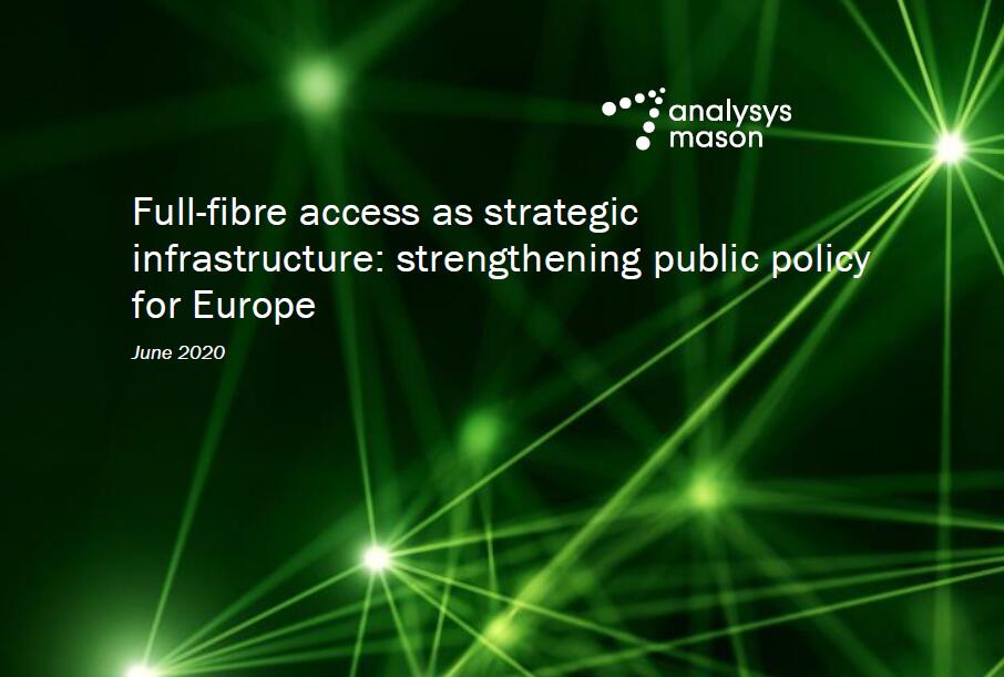 欧洲的固定宽带（FBB）发展现状分析