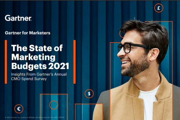 ​Gartner：2021全球CMO重点投资纯数字渠道，总营销预算占比72.2%