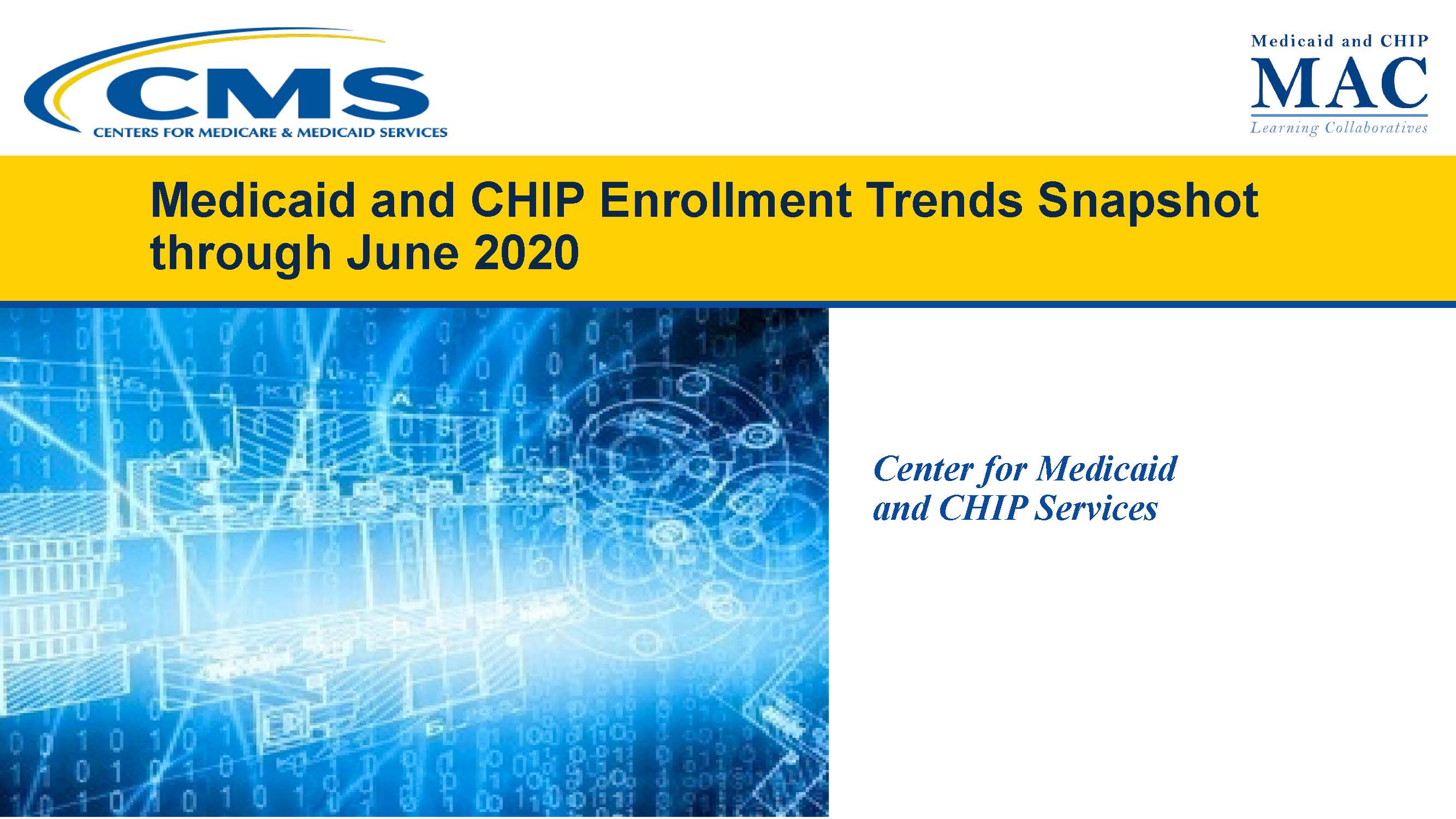 2020年医疗补助和芯片注册趋势 - 美国医疗保险和医疗补助服务中心（附下载）