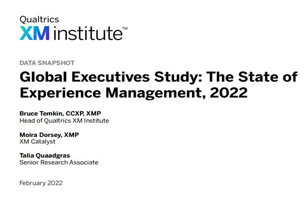 Qualtrics：全球高管研究-2022年全球客户体验管理现状分析报告.pdf(附下载)