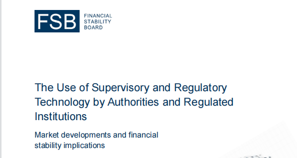 FSB：主管部门和受监管机构监管技术使用报告