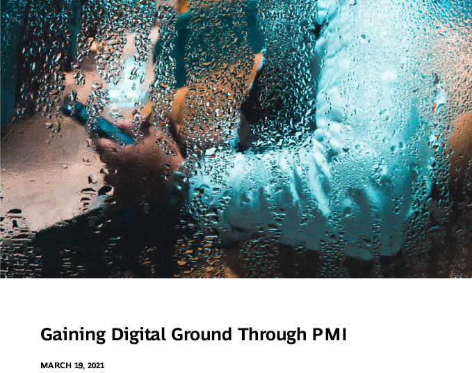 波士顿咨询公司：数字采购经理(PMI)计划的潜在目标