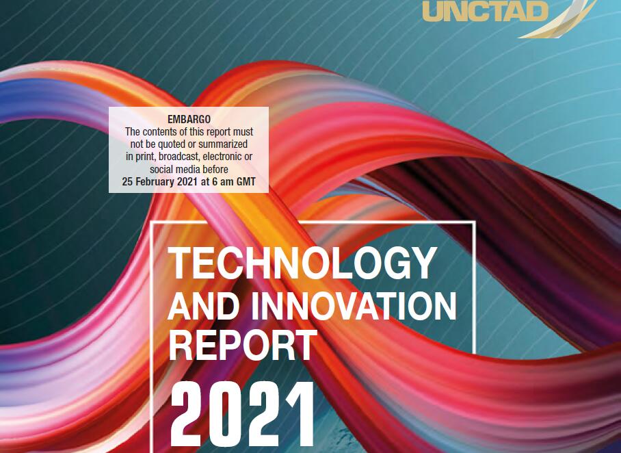 2021年前沿技术市场规模为3500亿美元，前沿技术市场收入最高的是物联网