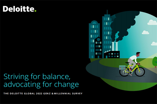 德勤(Deloitte)：2022年全球Z世代及千禧一代调查报告-力求平衡，倡导变革.pdf(附下载)