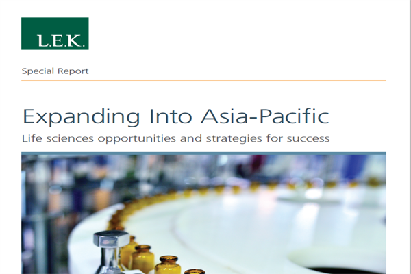 艾意凯咨询(L.E.K.)：亚太地区生命科学机遇与策略报告.pdf(附下载)