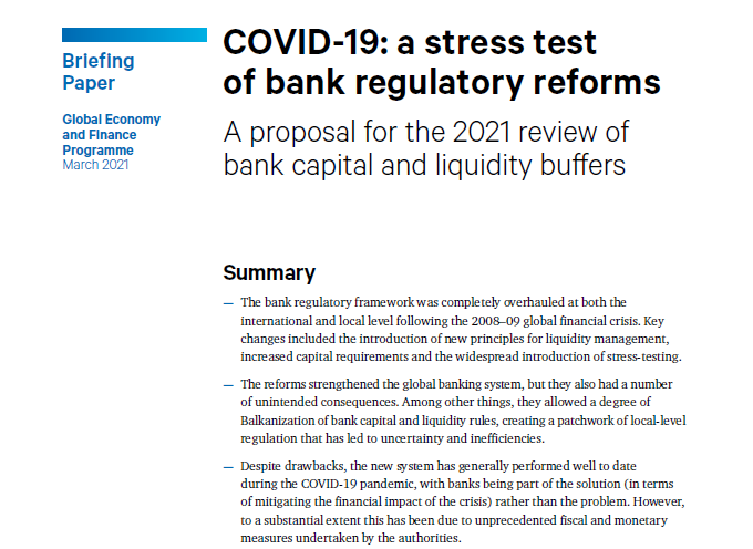 全球银行监管的表现：银行监管框架形态分析报告
