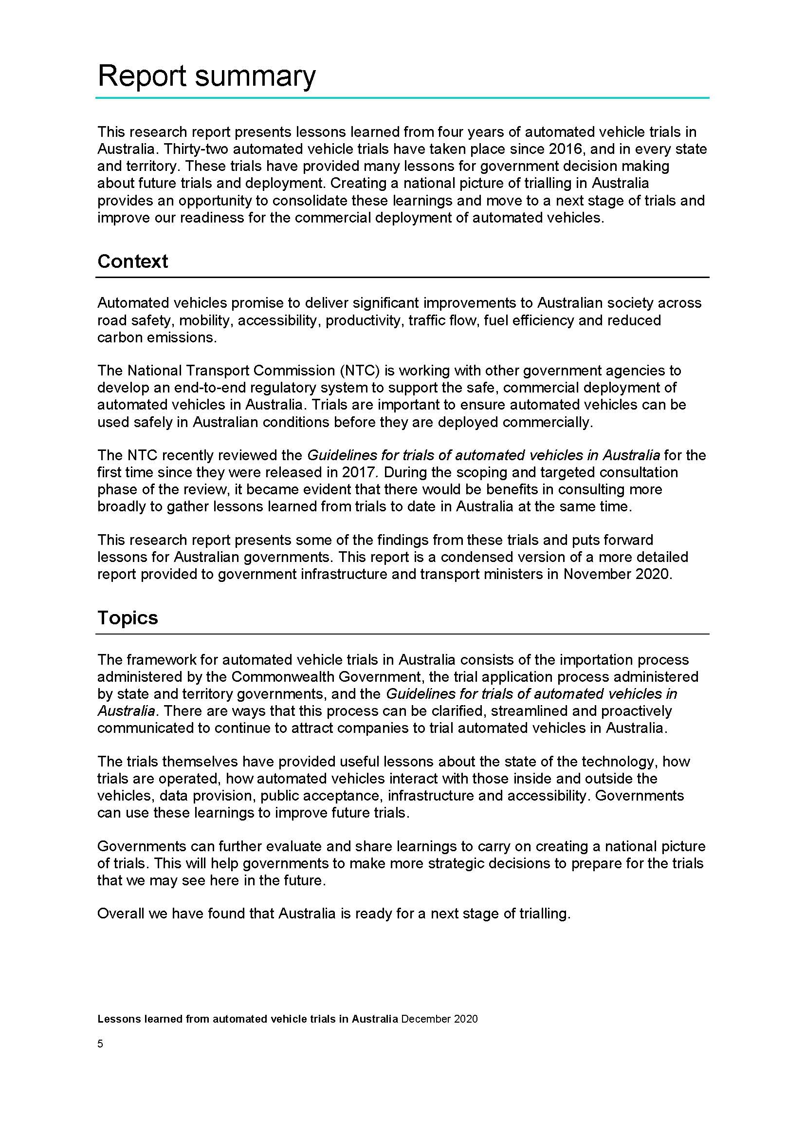 2020 Lessons learned from automated vehicle trials in Australia - NTC_页面_05.jpg