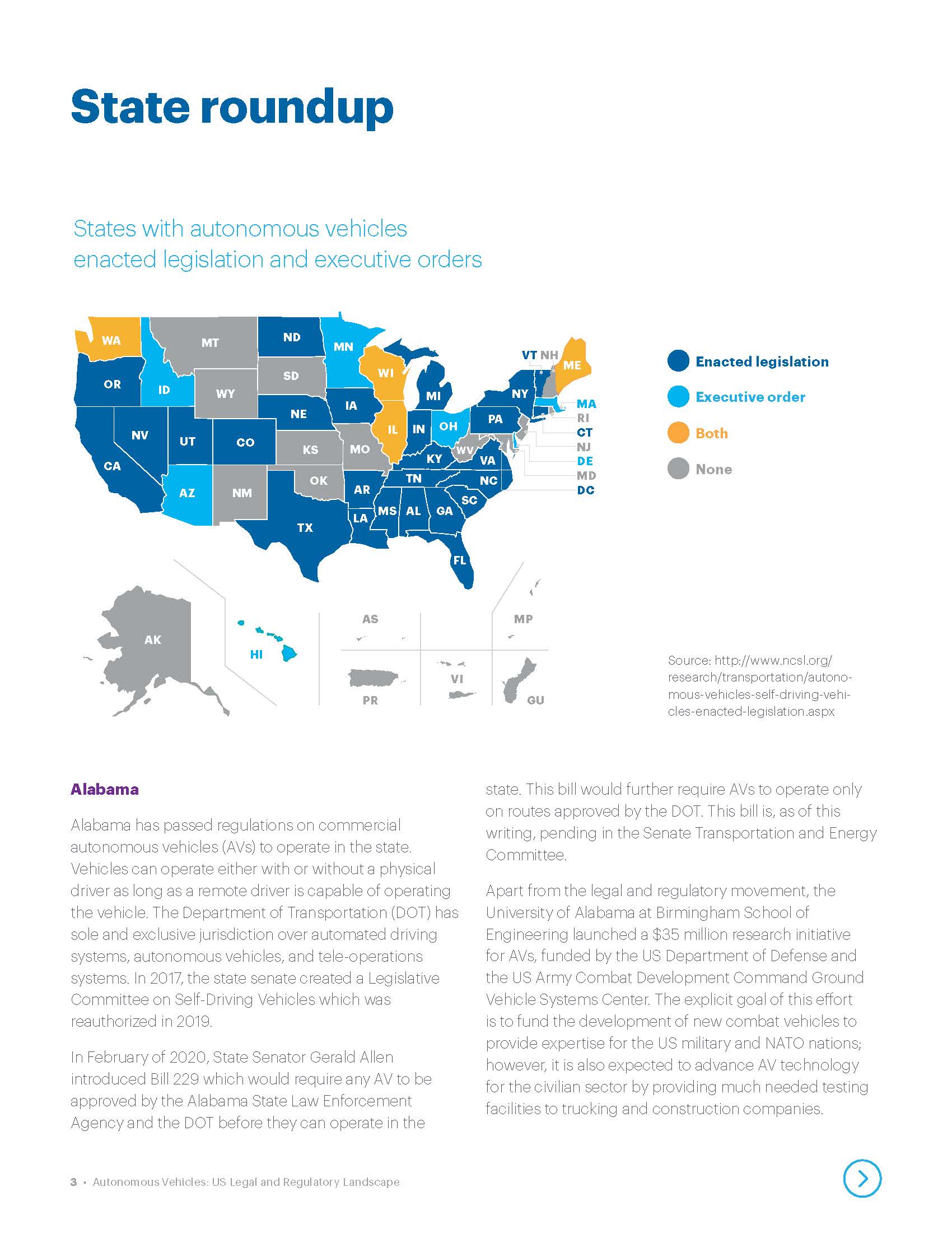 Autonomous Vehicles in the US：50-State Roundup - Dentons_页面_03.jpg