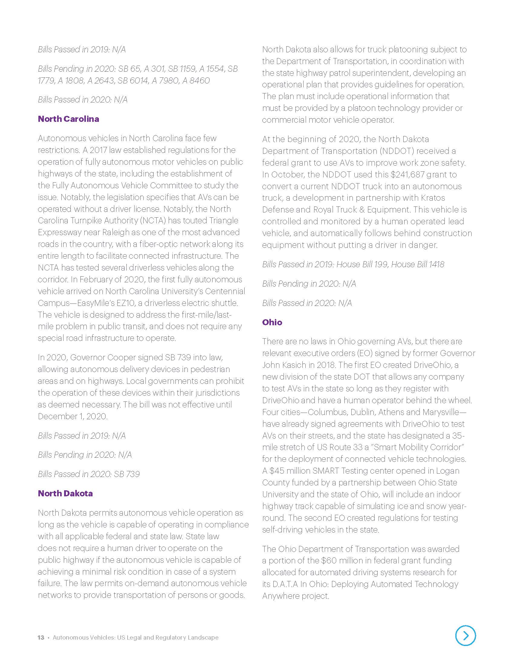 Autonomous Vehicles in the US：50-State Roundup - Dentons_页面_13.jpg