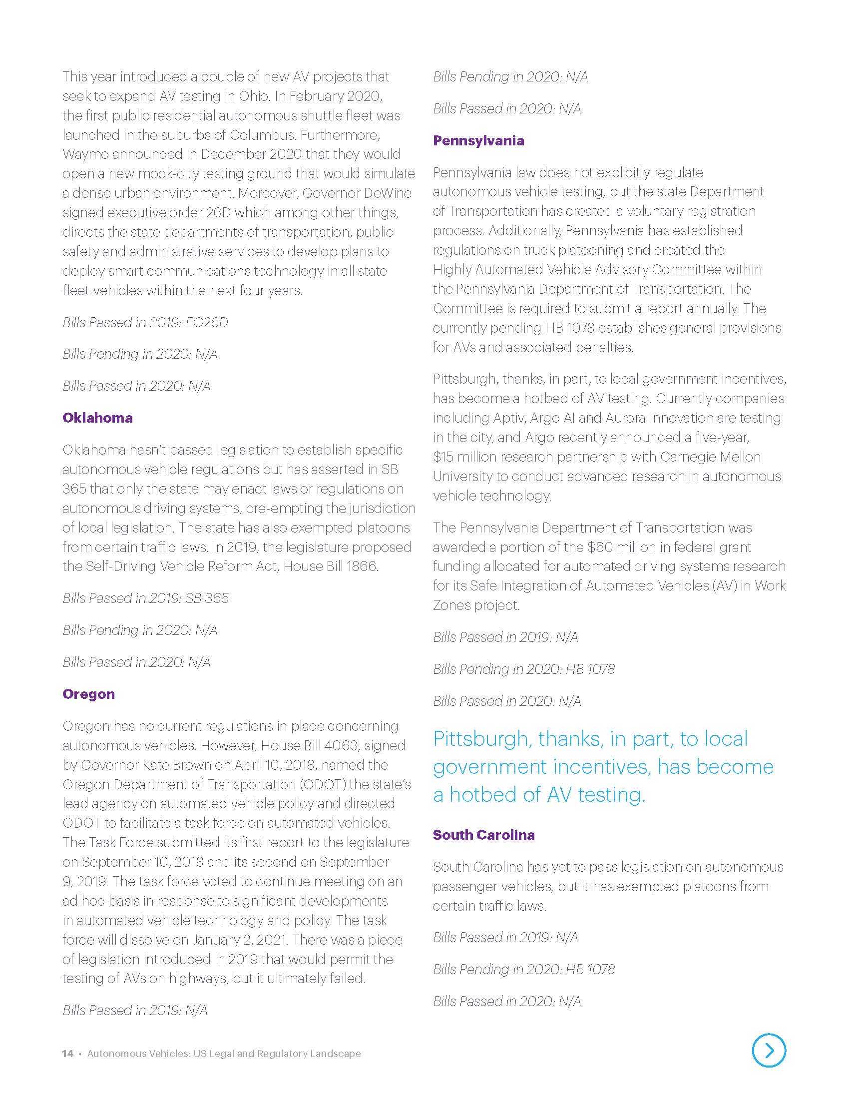 Autonomous Vehicles in the US：50-State Roundup - Dentons_页面_14.jpg