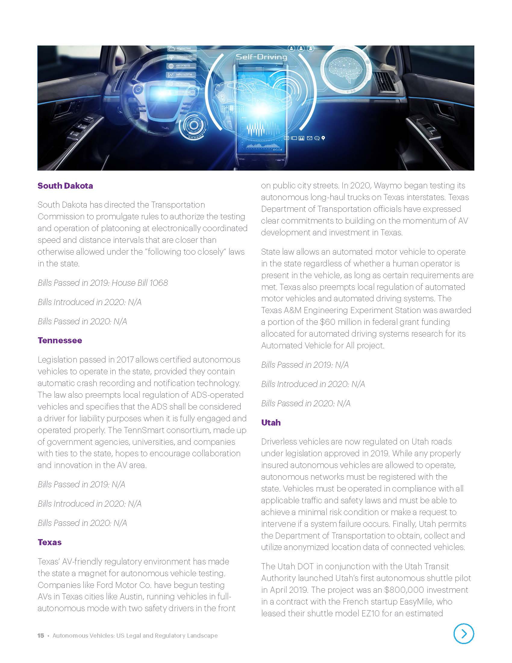 Autonomous Vehicles in the US：50-State Roundup - Dentons_页面_15.jpg