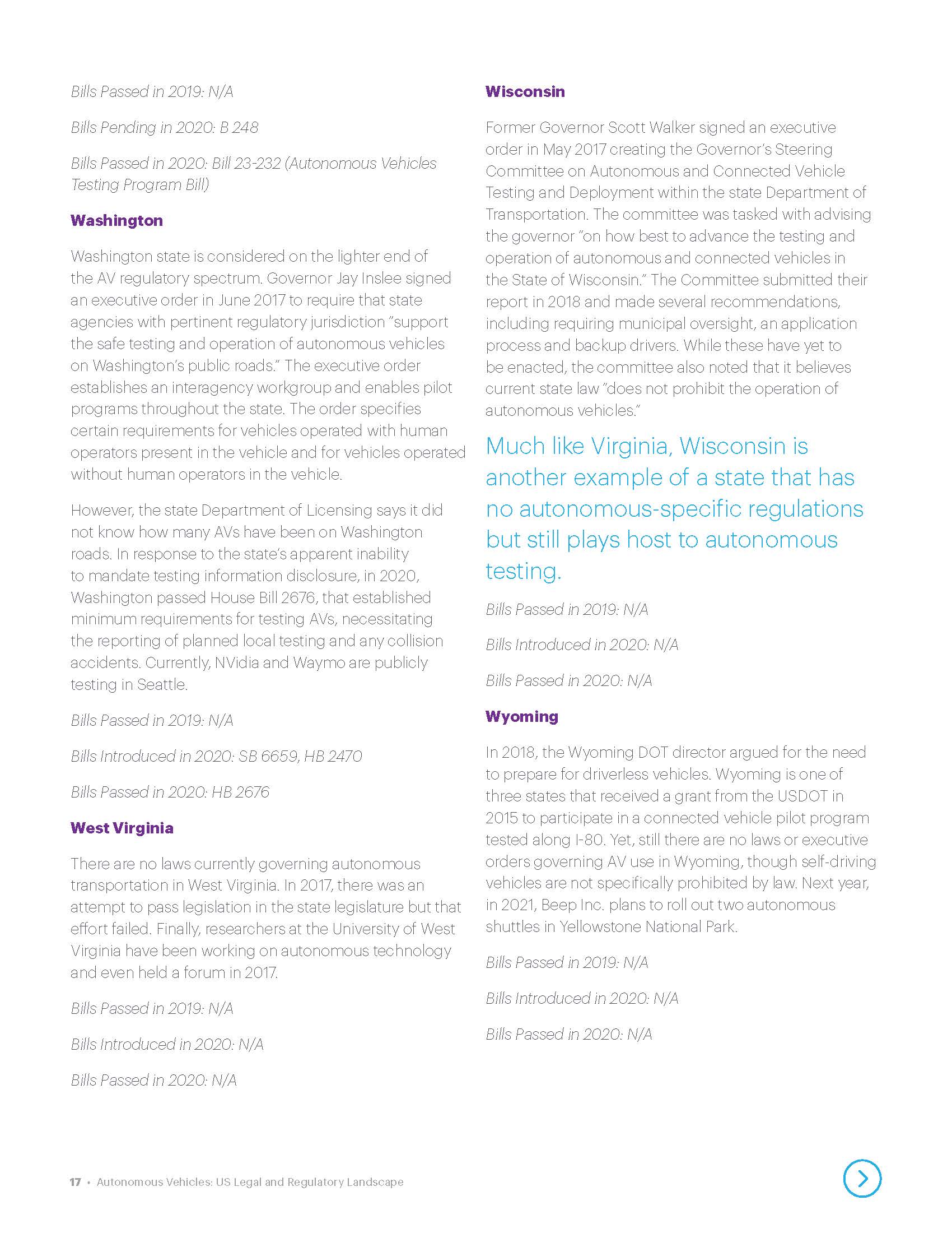 Autonomous Vehicles in the US：50-State Roundup - Dentons_页面_17.jpg