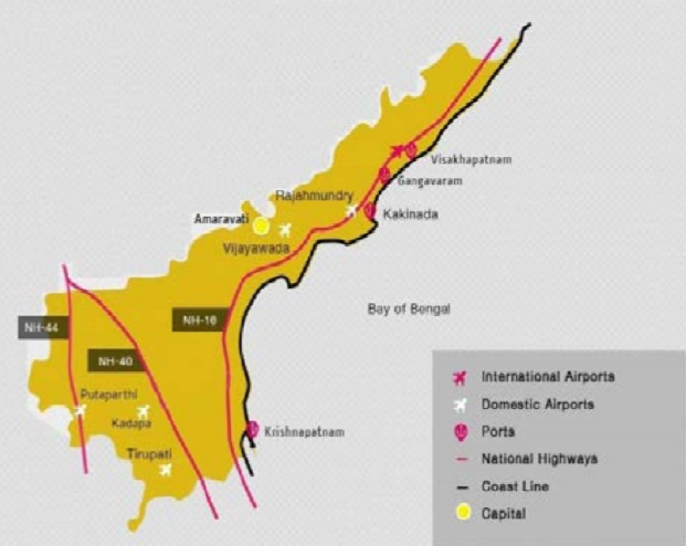 安得拉邦经济：安得拉邦的物流基础设施  图.png