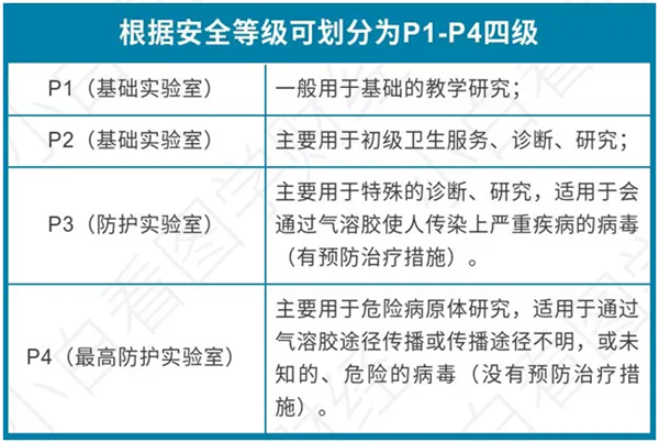 生物安全等级划分 生物安全等级划分