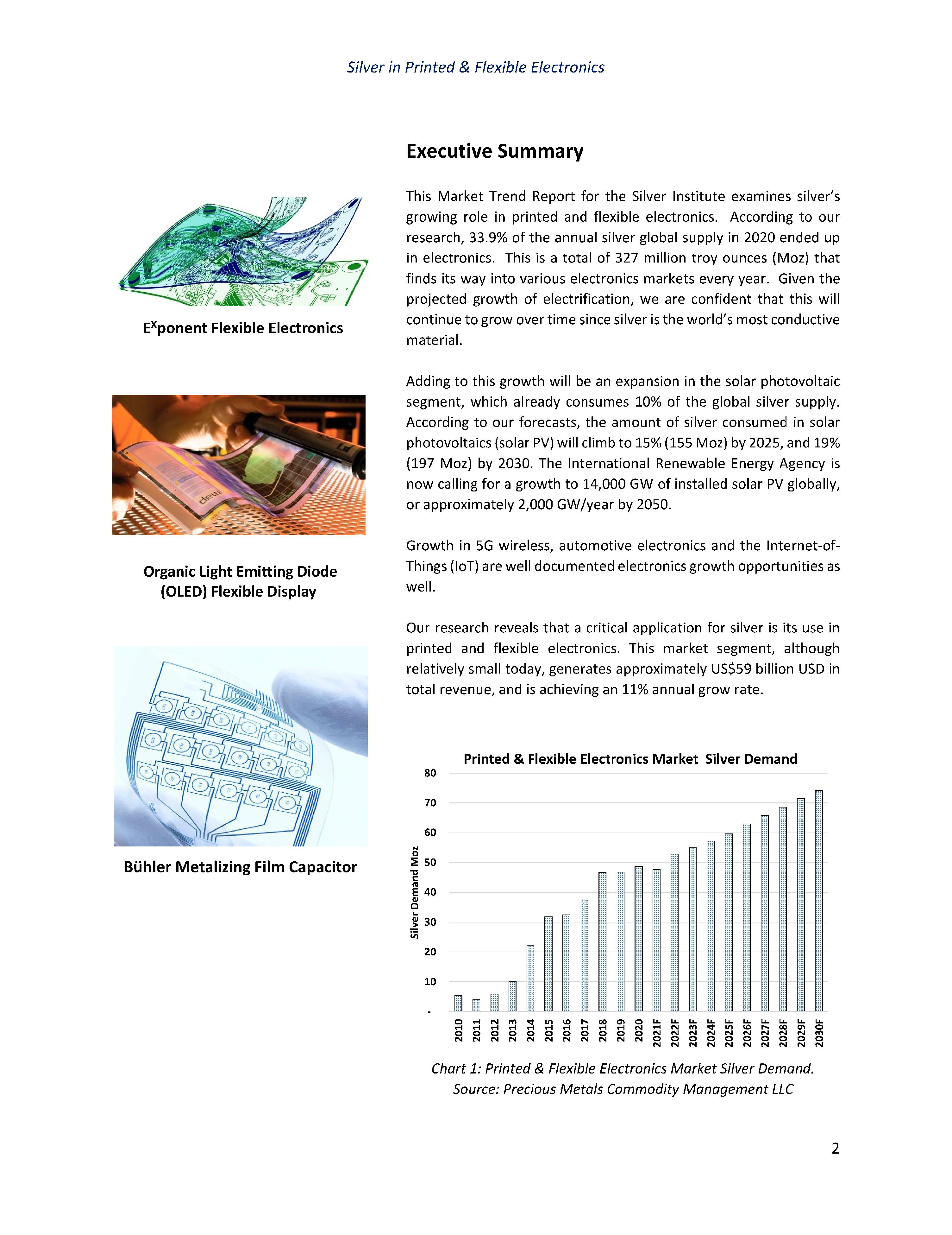 柔性电子市场趋势