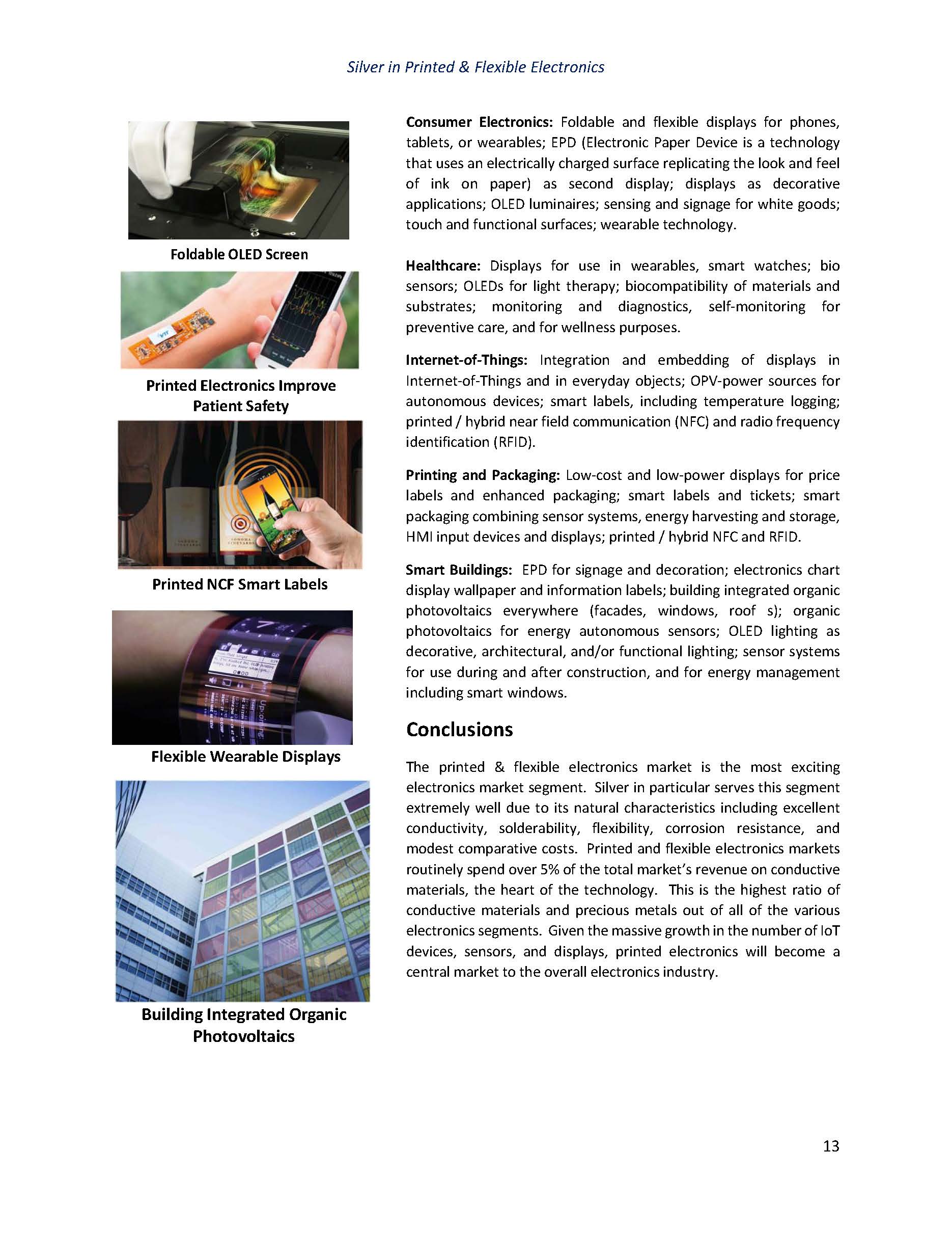 柔性电子市场趋势