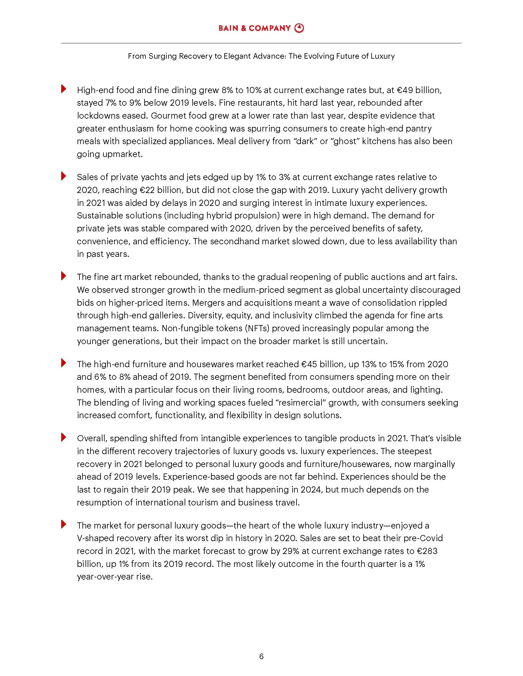 2021年奢侈品市场分析