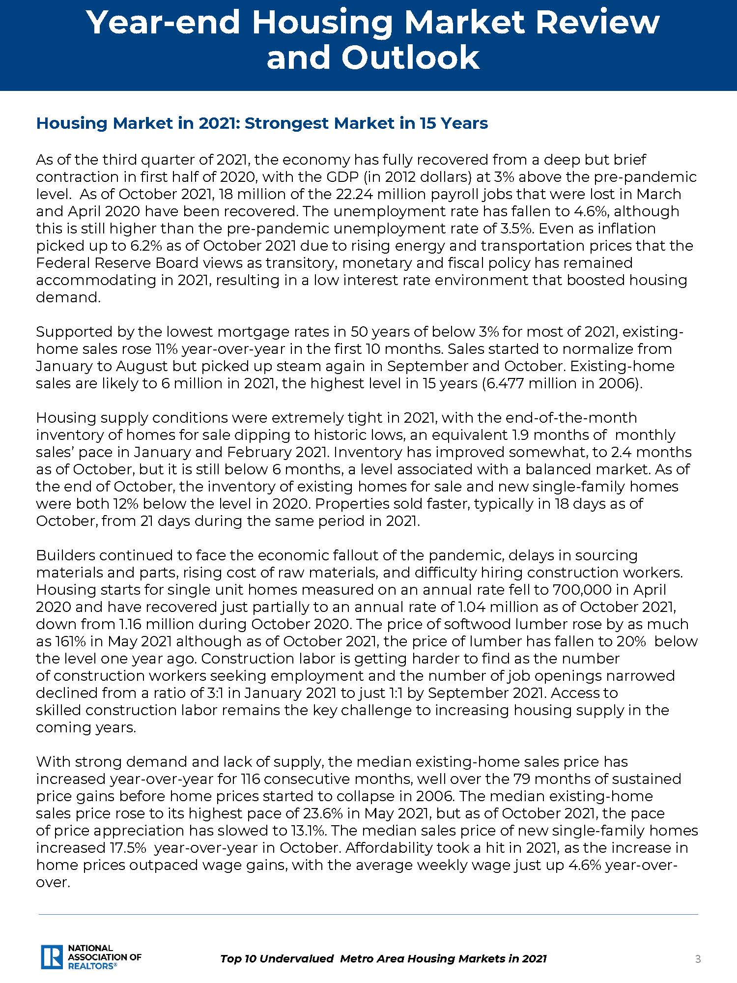 美国房地产市场报告